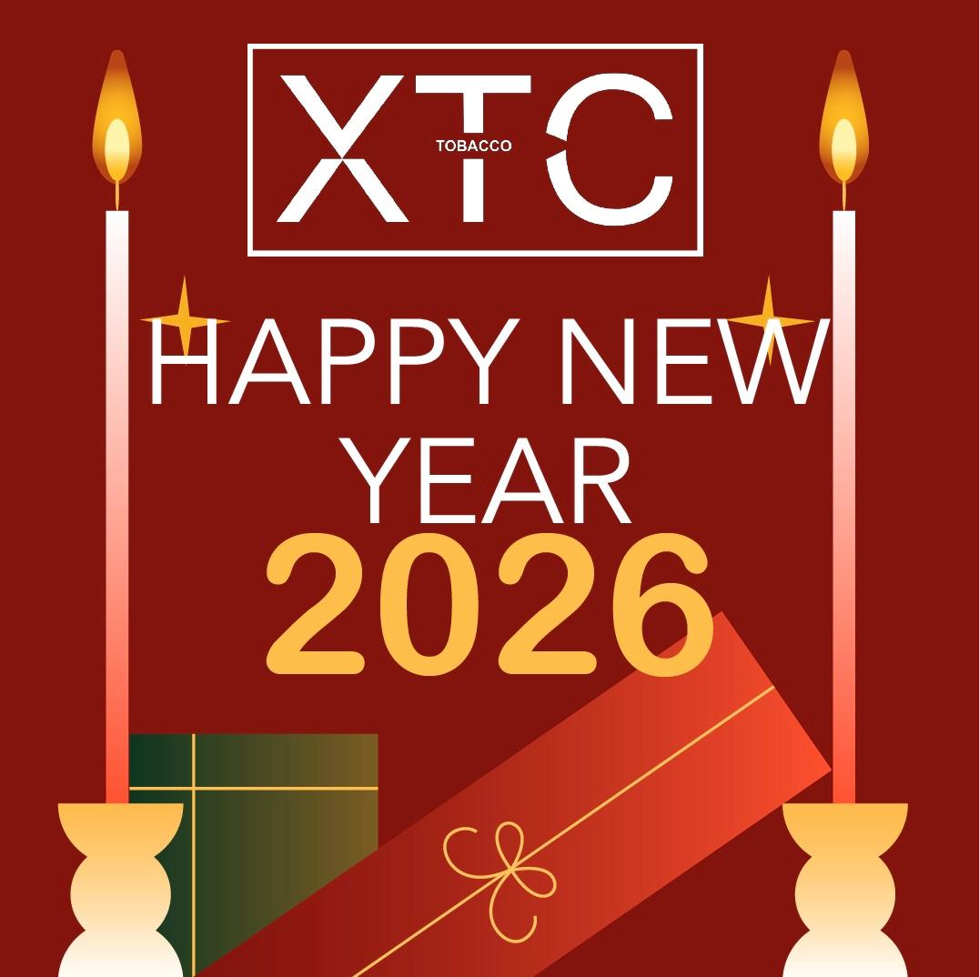 new year message from XTC tobacco luxury hookah tobacco brand
